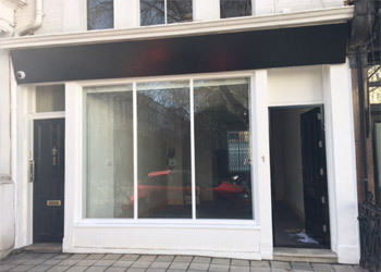 >A2 Office/A1 Retail Unit for Sale or to Let, 425 sq ft (39.5 sq m), Ground floor, 1 Hereford Road, Bayswater, London, W2