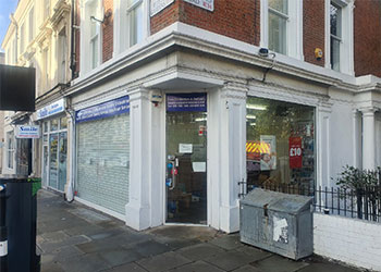 Class E Shop To Let, 726 sq ft (68 sq m), Ground floor, 1 Russell Gardens, West Kensington, London W14 | JMW Barnard Commercial Property Agents'; ?>