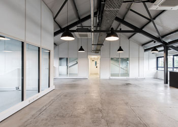 >Bright Studio Office To Let, 1,823 sq ft (169 sq m), Unit 217-218, Buspace Studios, 51 Conlan Street, North Kensington, London W10