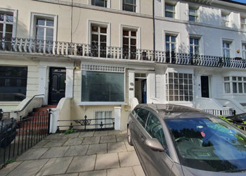 Self-Contained Ground Floor Office with Parking to Let, 470 sq ft (44 sq m), Ground floor, 51 Marloes Road, Kensington, London W8 | JMW Barnard Commercial Property Agents'; ?>
