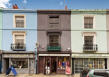 Rarely Available Freehold Shop and Maisonette For Sale, 77 Portobello Road, Portobello Market, London, W11