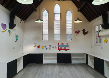>Fitted Nursery School to Let - Suitable for other Class E uses, 2,383 sq ft (221 sq m), The Studio, 8 Hornton Place, Kensington, London W8