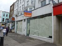 Two adjoining prime retail units to let, 823 sq ft- 1,810 sq ft sales, Ground floor, 176-178 Portobello Road, Notting Hill, London W11